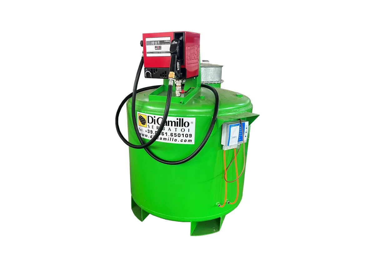 serbatoio gasolio omologato doppia camera verticale di Di Camillo